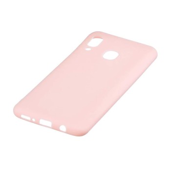 Helmet Case Liquid Silicone Samsung A20, Pink
