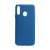 Helmet Case Liquid Silicone Grid Samsung A20S, Blue