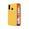 Helmet Case Liquid Silicone Samsung A20S, Yellow Helmet Case Liquid Silicone Samsung A20S, Yellow