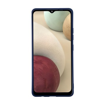 Helmet Case Liquid Silicone Samsung A22, Blue