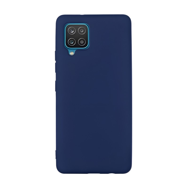 Helmet Case Liquid Silicone Samsung A22, Blue Helmet Case Liquid Silicone Samsung A22, Blue