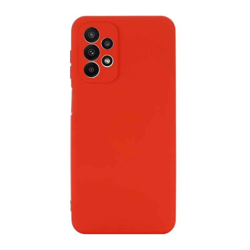 Helmet Case Liquid Silicone Samsung A23, Red