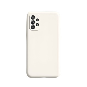 Helmet Case Liquid Silicone Samsung A32, White
