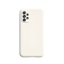 Helmet Case Liquid Silicone Samsung A32, White