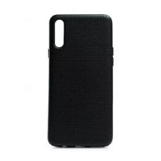 Helmet Case Liquid Silicone Grid Samsung A50S, Black