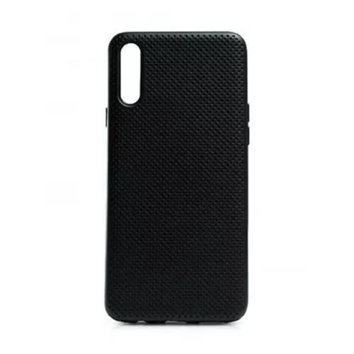 Helmet Case Liquid Silicone Grid Samsung A50S, Black