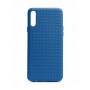 Helmet Case Liquid Silicone Grid Samsung A50S, Blue