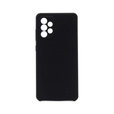 Helmet Case Liquid Silicone Samsung A72, Black