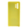 Helmet Case Liquid Silicone Samsung A72, Yellow