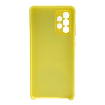 Helmet Case Liquid Silicone Samsung A72, Yellow