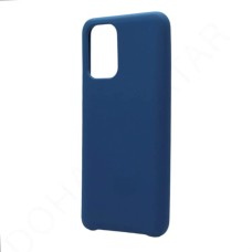 Helmet Case Liquid Silicone Samsung S20 Plus, Blue