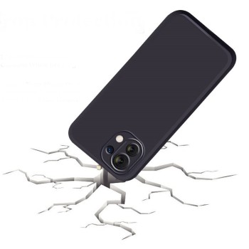 Helmet Case Liquid Silicone Xiaomi Mi 11 Lite, Black