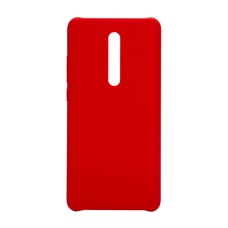 Helmet Case Liquid Silicone Xiaomi Mi 9T, Red