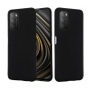 Helmet Case Liquid Silicone Xiaomi Poco M3, Black