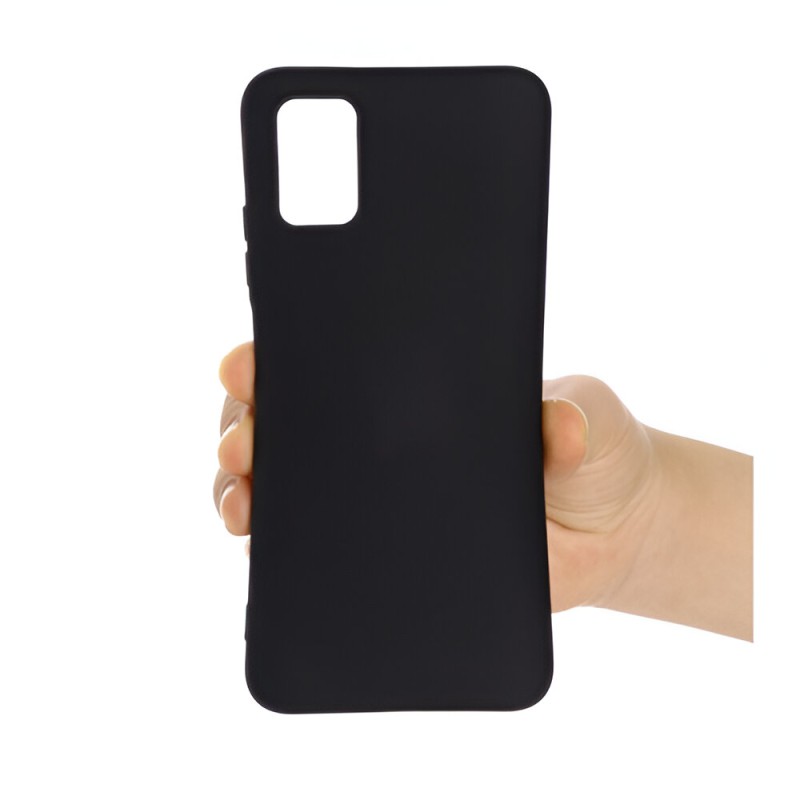 Helmet Case Liquid Silicone Xiaomi Poco M3, Black