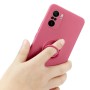 Helmet Case with Ring Liquid Silicone  Xiaomi Redmi 7, Pink