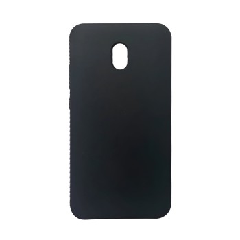 Helmet Case Liquid Silicone Xiaomi Redmi 8A, Black