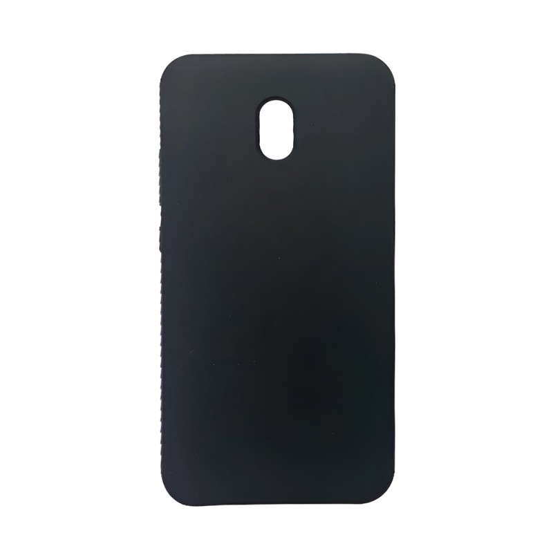 Helmet Case Liquid Silicone Xiaomi Redmi 8A, Black