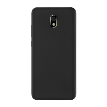 Helmet Case Liquid Silicone Xiaomi Redmi 8A, Black