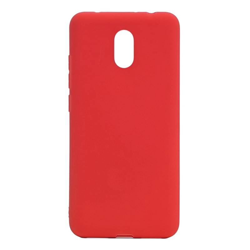 Helmet Case Liquid Silicone Xiaomi Redmi 8A, Red