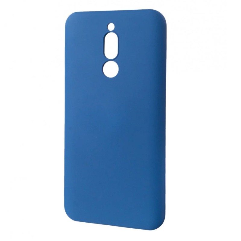 Helmet Case Liquid Silicone Xiaomi Redmi 8, Blue