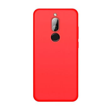 Helmet Case Liquid Silicone Xiaomi Redmi 8, Red