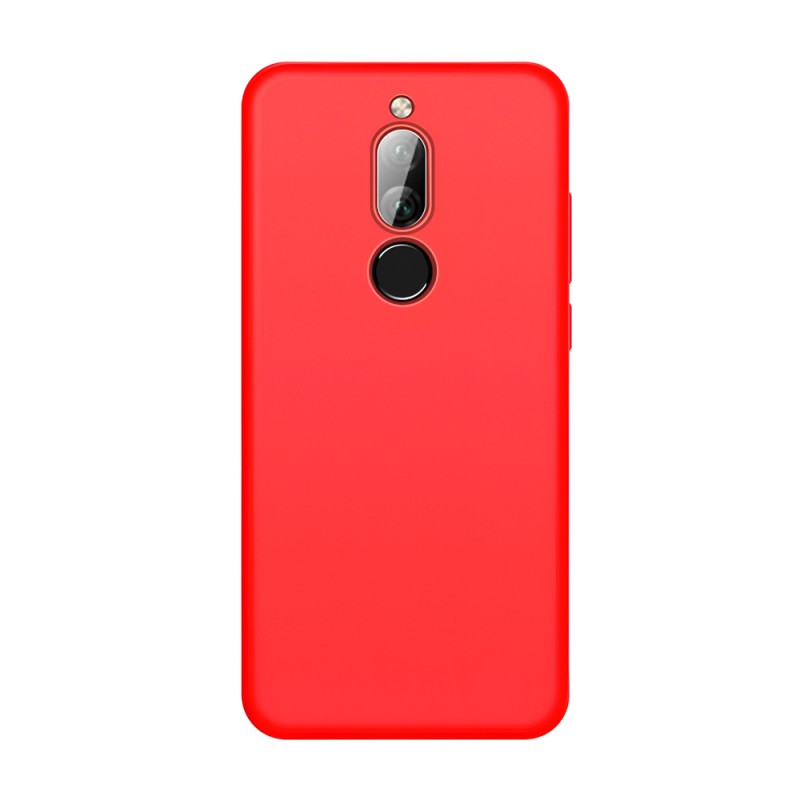 Helmet Case Liquid Silicone Xiaomi Redmi 8, Red