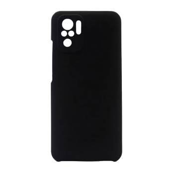Helmet Case Liquid Silicone Xiaomi Redmi Note 10 5G, Black