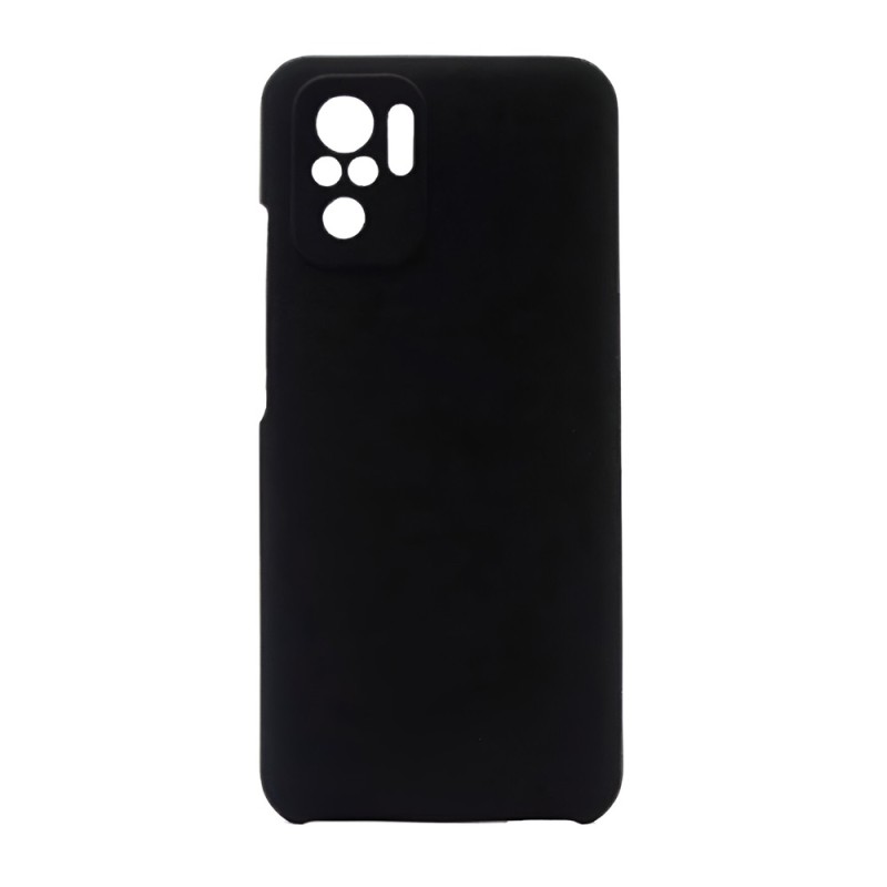 Helmet Case Liquid Silicone Xiaomi Redmi Note 10 5G, Black