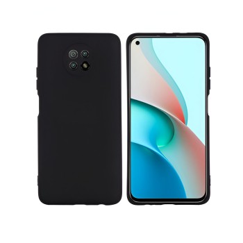 Helmet Case Liquid Silicone Xiaomi Redmi Note 9T, Black