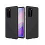Helmet Case Liquid Silicone Huawei P40, Black