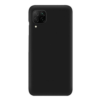 Helmet Case Liquid Silicone Huawei P40 Lite, Black