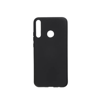 Helmet Case Liquid Silicone Huawei P40 Lite E, Black