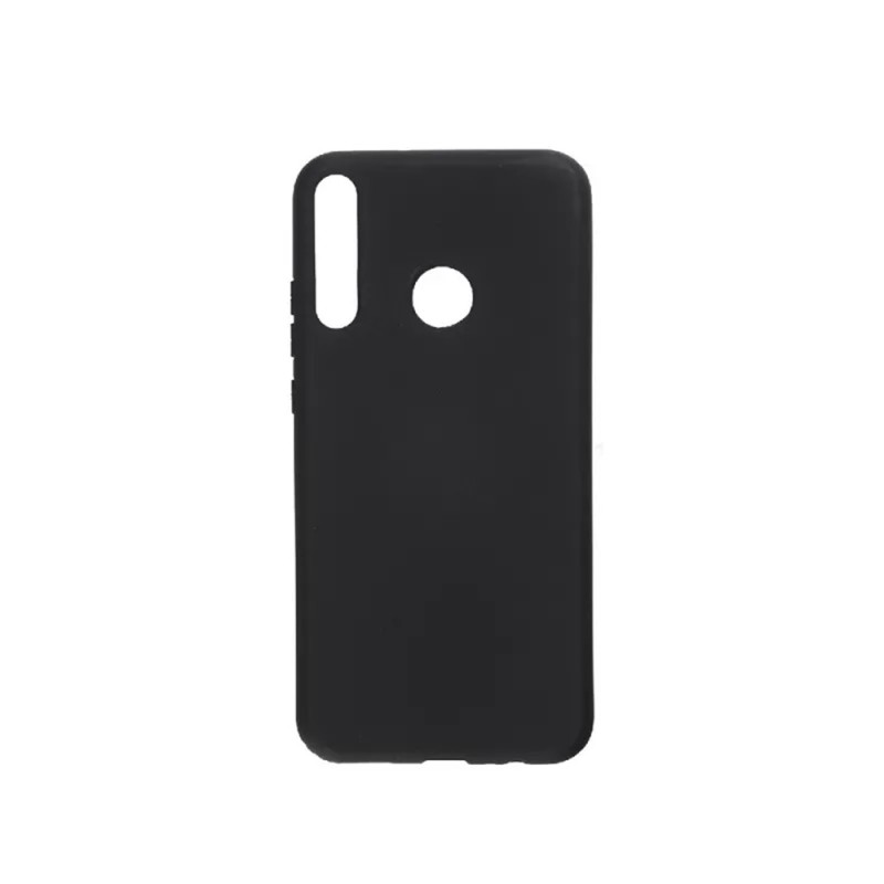 Helmet Case Liquid Silicone Huawei P40 Lite E, Black