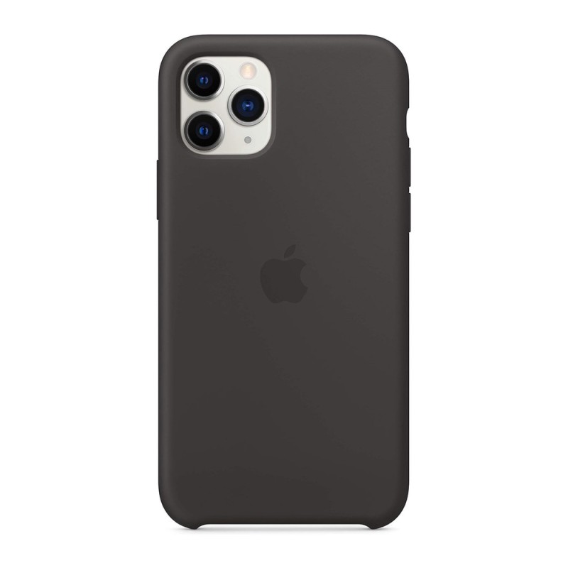 Helmet Case Liquid Silicone iPhone 11 Pro, Black