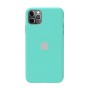 Helmet Case Liquid Silicone iPhone 11 Pro, Sea Blue