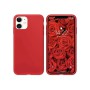 Helmet Case Liquid Silicone iPhone 11, Red