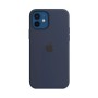 Helmet Case Liquid Silicone iPhone 12 Mini, Blue