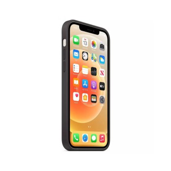 Helmet Case Liquid Silicone iPhone 12 Mini, Black