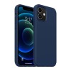 Helmet Case Liquid Silicone iPhone 12 Mini, Navy Blue