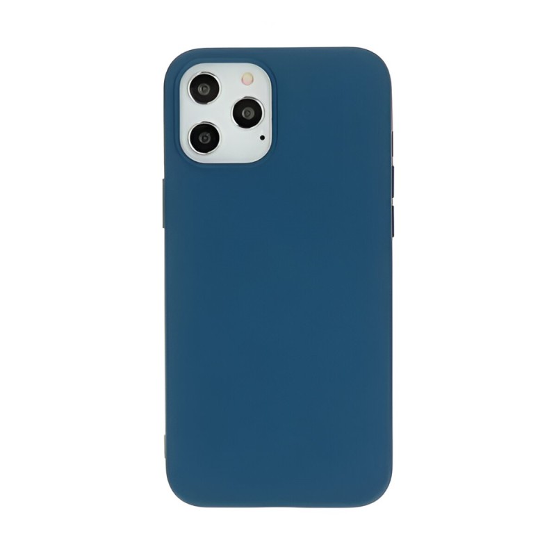 Helmet Case Liquid Silicone iPhone 12 Pro, Blue