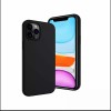 Helmet Case Liquid Silicone iPhone 12 Pro Max, Black
