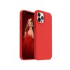 Helmet Case Liquid Silicone iPhone 12 Pro, Red Helmet Case Liquid Silicone iPhone 12 Pro, Red