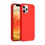 Helmet Case Liquid Silicone iPhone 12 Pro, Red