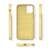 Helmet Case Liquid Silicone iPhone 12 Pro, Yellow