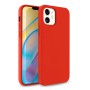Helmet Case Liquid Silicone iPhone 12, Red