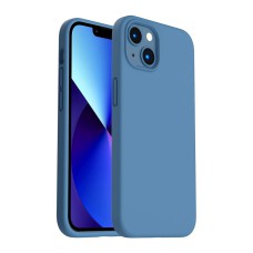 Helmet Case Liquid Silicone iPhone 13, Blue
