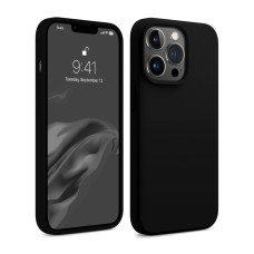 Helmet Case Liquid Silicone iPhone 13 Pro, Black