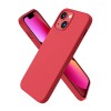 Helmet Case Liquid Silicone iPhone 13 Mini, Red