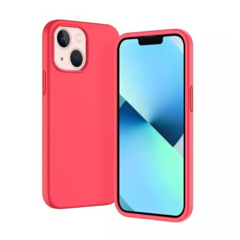Helmet Case Liquid Silicone iPhone 13 Mini, Red